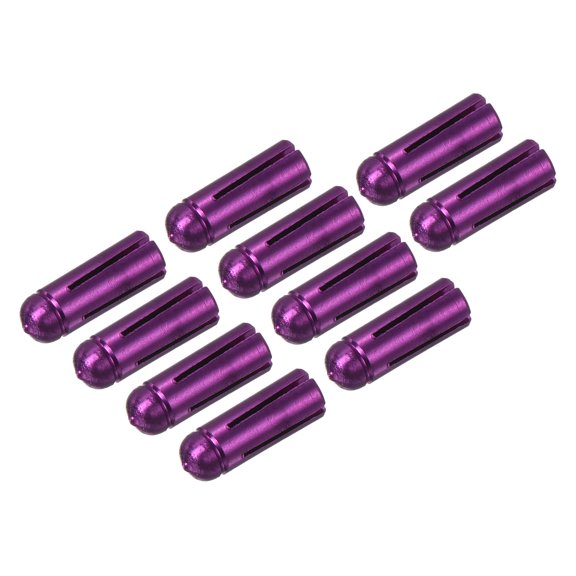 Uxcell Dart Flight Protectors, Aluminum Dart Accessories - 9 Pack (Purple)