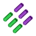 thumbnail image 1 of Uxcell Dart Flight Protectors Aluminum Dart Accessories, Green Purple 6 Pack, 1 of 5