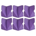 thumbnail image 1 of Uxcell Dart Flights, 6 Pack PET Darts Accessories Purple, 1 of 5