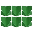thumbnail image 1 of Uxcell Dart Flights, 6 Pack PET Darts Accessories Replacement Parts Green, 1 of 5