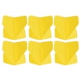 thumbnail image 1 of Uxcell Dart Flights, 6 Pack PET Darts Accessories Replacement Parts Yellow, 1 of 5