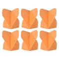 thumbnail image 1 of Uxcell Dart Flights, 6 Pack PET Standard Darts Accessories Orange, 1 of 5