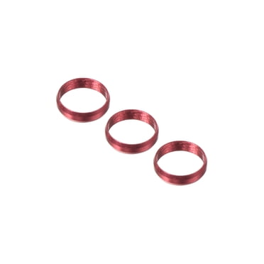100-Pack Stainless Steel Dart Shaft Rings - 4.15mm O-Rings For Nylon Dart Flights