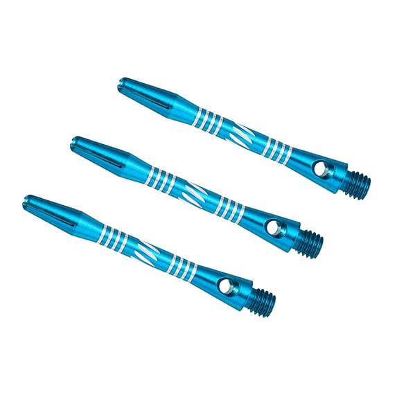 Uxcell Dart Shafts 41mm/1.6 Inch, 2BA Thread Aluminum Dart Stems Dart Accessories, 3 Pack Blue