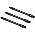 thumbnail image 1 of Uxcell Dart Shafts 48mm/1.9 Inch, 2BA Thread Aluminum Dart Stems Dart Accessories, 3 Pack Black, 1 of 5