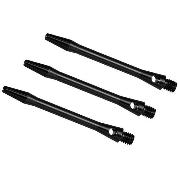 Uxcell Dart Shafts 48mm/1.9 Inch, 2BA Thread Aluminum Dart Stems Dart Accessories, 3 Pack Black