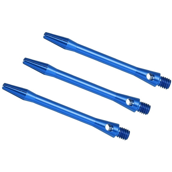 Uxcell Dart Shafts 48mm/1.9 Inch, 2BA Thread Aluminum Dart Stems Dart Accessories, 3 Pack Blue
