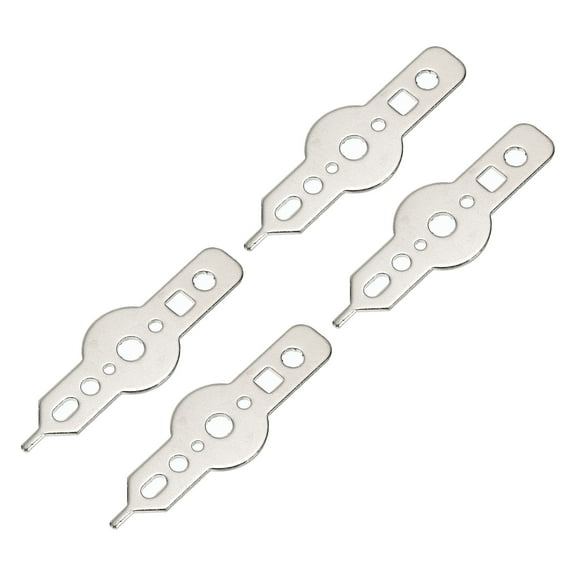 Uxcell Dart Wrench Tool, 4 Pack Shaft Tightener & Tip Adjuster for Steel and Soft Tips