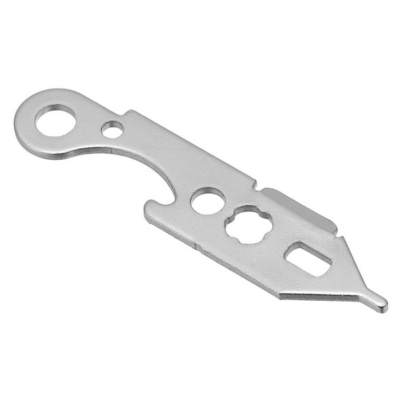 Uxcell Dart Wrench Tool Dart Head Handling for Aluminum Shafts Dart Tips, Silver Tone
