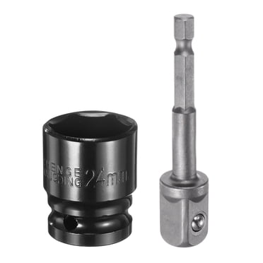 3/8" Drive Deep Impact Socket 1/2" 6-Point - Professional Grade Impact Tool