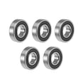thumbnail image 1 of Uxcell Deep Groove Ball Bearing Double Sealed ABEC-3 Bearings 1/2"x1-1/8"x5/16", 1 of 4