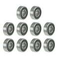 thumbnail image 1 of Uxcell Deep Groove Ball Bearings Inches Double Sealed Chrome Steel ABEC1 Z2 1/4"x5/8"x0.196", 1 of 4