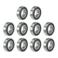 thumbnail image 1 of Uxcell Deep Groove Ball Bearings Inches Double Sealed Chrome Steel ABEC1 Z2 5/8"x1-3/8"x11/32", 1 of 4