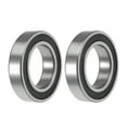 thumbnail image 1 of Uxcell Deep Groove Ball Bearings Metric Double Sealed High Carbon Steel Z2 Bearing, 40mmx68mmx15mm, 1 of 4