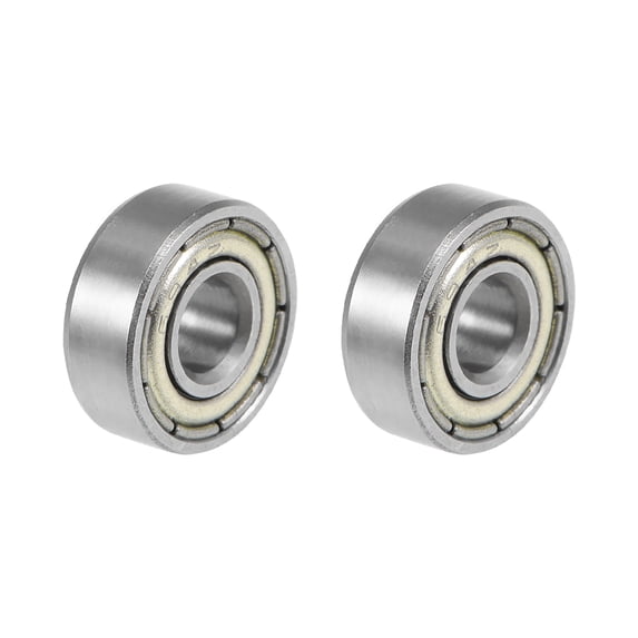Uxcell Deep Groove Ball Bearings Metric Double Shield High Carbon Steel Z2 694ZZ
