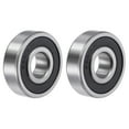 thumbnail image 1 of Uxcell Deep Groove Balls Bearings Double Seal Chrome Steel 17x47x14mm, 1 of 5