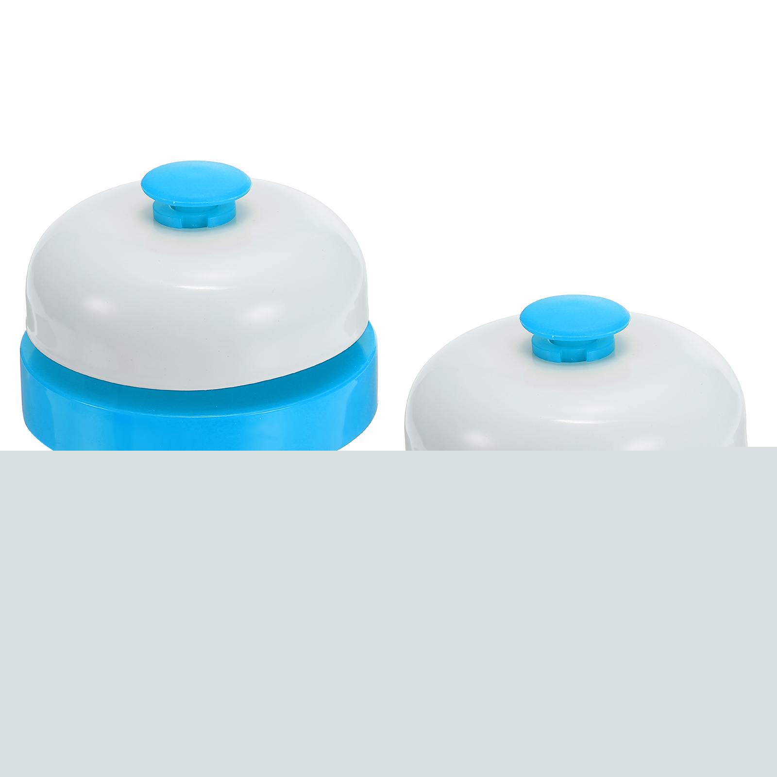 thumbnail image 1 of Desk Call Bell 2.5" Diameter, Dinner Desk Front Bell, Blue/White 2Pcs, 1 of 7