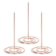 thumbnail image 1 of Uxcell Desk Paper Receipt Holder Spike Restaurant Invoice Bill Ticket Spindle, Rose Gold 3pcs, 1 of 5