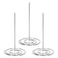 thumbnail image 1 of Uxcell Desk Paper Receipt Holder Spike Restaurant Invoice Bill Ticket Spindle, Silver 3pcs, 1 of 5