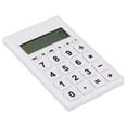 thumbnail image 1 of Uxcell Desktop Calculator, 8 Digit LCD Display Portable Desk Calculator Standard Function Style 2, White, 1 of 6