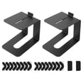 thumbnail image 1 of Uxcell Desktop Speaker Stands Studio Monitor Stand Bookshelf Speaker Stands for Small Computer Speaker 1 Pair, 1 of 5