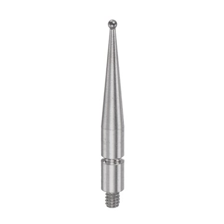Uxcell Dial Test Indicator Probe Lever, 1mm Dia Carbide Ball Tip M1.6x0.35 Thread 0.82" Length
