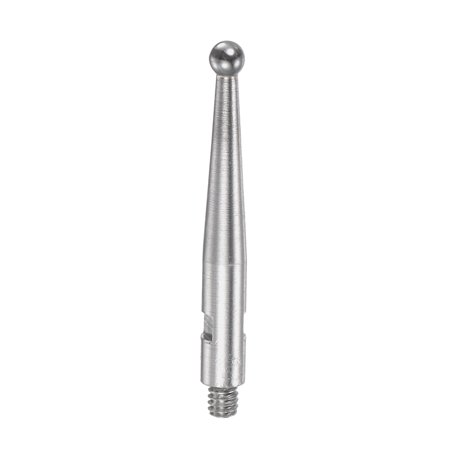 Uxcell Dial Test Indicator Probe Lever, 2mm Dia Carbide Ball Tip M1.8x0.35 Thread 0.82" Length