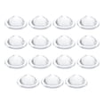 thumbnail image 2 of PATIKIL Diameter 20mm Height 7mm Flat Convex Lens, 10 Pcs Acrylic LED... 2 of 9