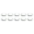 thumbnail image 1 of Uxcell PMMA Flat Convex Lens LED Flashlight Optical Lens for LED Flashlight Transparent 10 Pcs 20x7mm, 1 of 6