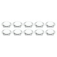 thumbnail image 1 of Uxcell PMMA Flat Convex Lens LED Flashlight Optical Lens for LED Flashlight Transparent 10 Pcs 23x8mm, 1 of 6