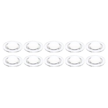 10 Pack 8mm Diameter Double Convex LED Optical Lenses – 12mm Focal Length