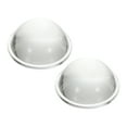 thumbnail image 1 of Uxcell Diameter 30mm Flat Convex Lens, 2 Pcs Height 14mm High Borosilicate Glass LED Optical Convex Condenser Lens with Edge for Flashlight Car Bike Head Lamp Spotlight, Clear 2mm, 1 of 5