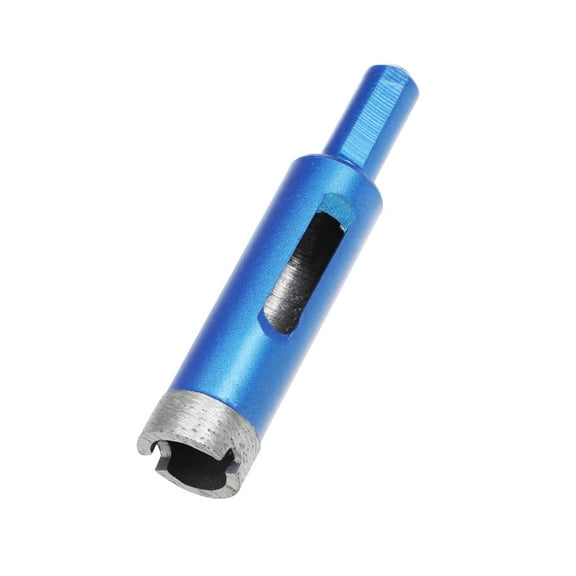 Uxcell Diamond Drill Bits Hole Saws Cutter Tool for Stone Concretes Carbon Steel Blue 1pcs 18mm