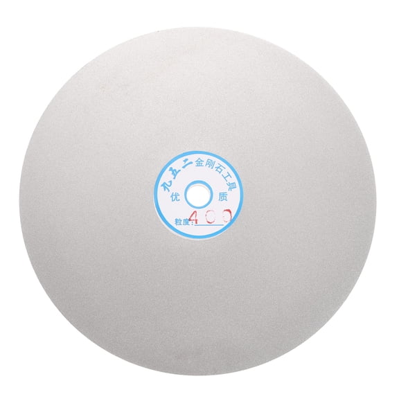 Uxcell Diamond Flat Lap Disc 8" x 1/2" Arbor 400 Grit Grinding Wheel
