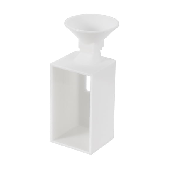 Uxcell Diamond-Painting Funnel, 1 Pack Portable Art Funnel Diamond-Painting Organizer Tool for Round Containers Easy Transfer Storage DIY Crafts Accessories for Art Decor, White
