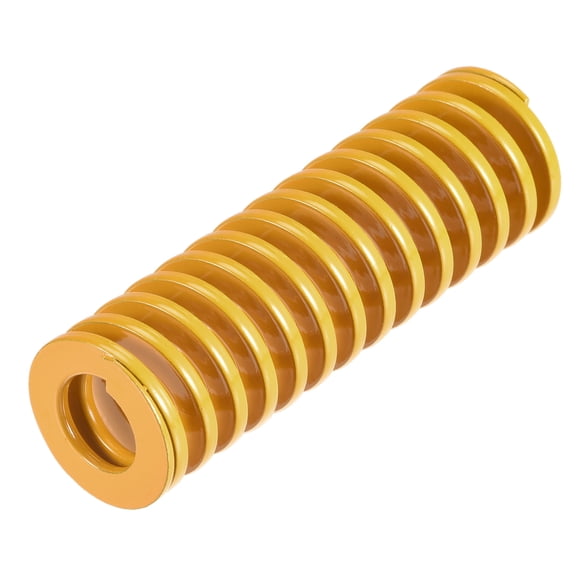 Uxcell Die Spring, 22mm OD 70mm Length Stamping Light Load Compression Yellow