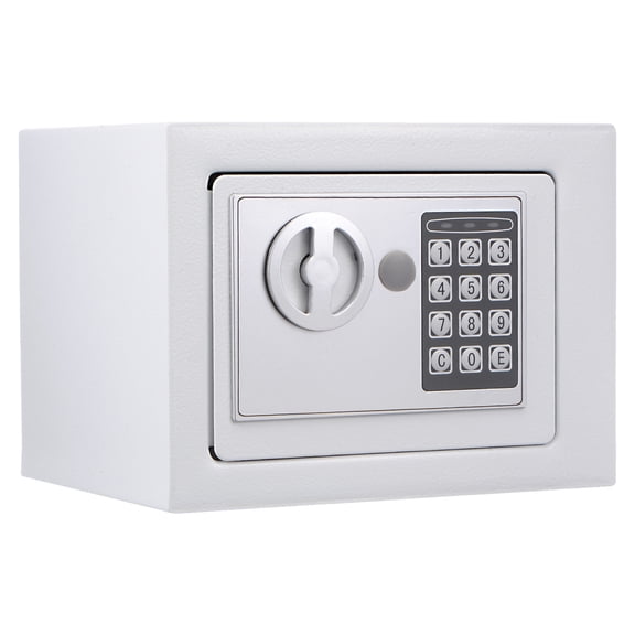 Uxcell Digital Security Box, Box with Electronic Keypad for Home, Business, or Travel Use White