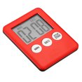 thumbnail image 1 of Uxcell Digital Timer,1pack Small Count Down/UP Clock with Magnetic,Kitchen Timer Red, 1 of 5