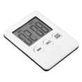 thumbnail image 1 of Uxcell Digital Timer,1pack Small Count Down/UP Clock with Magnetic,Kitchen Timer White, 1 of 5