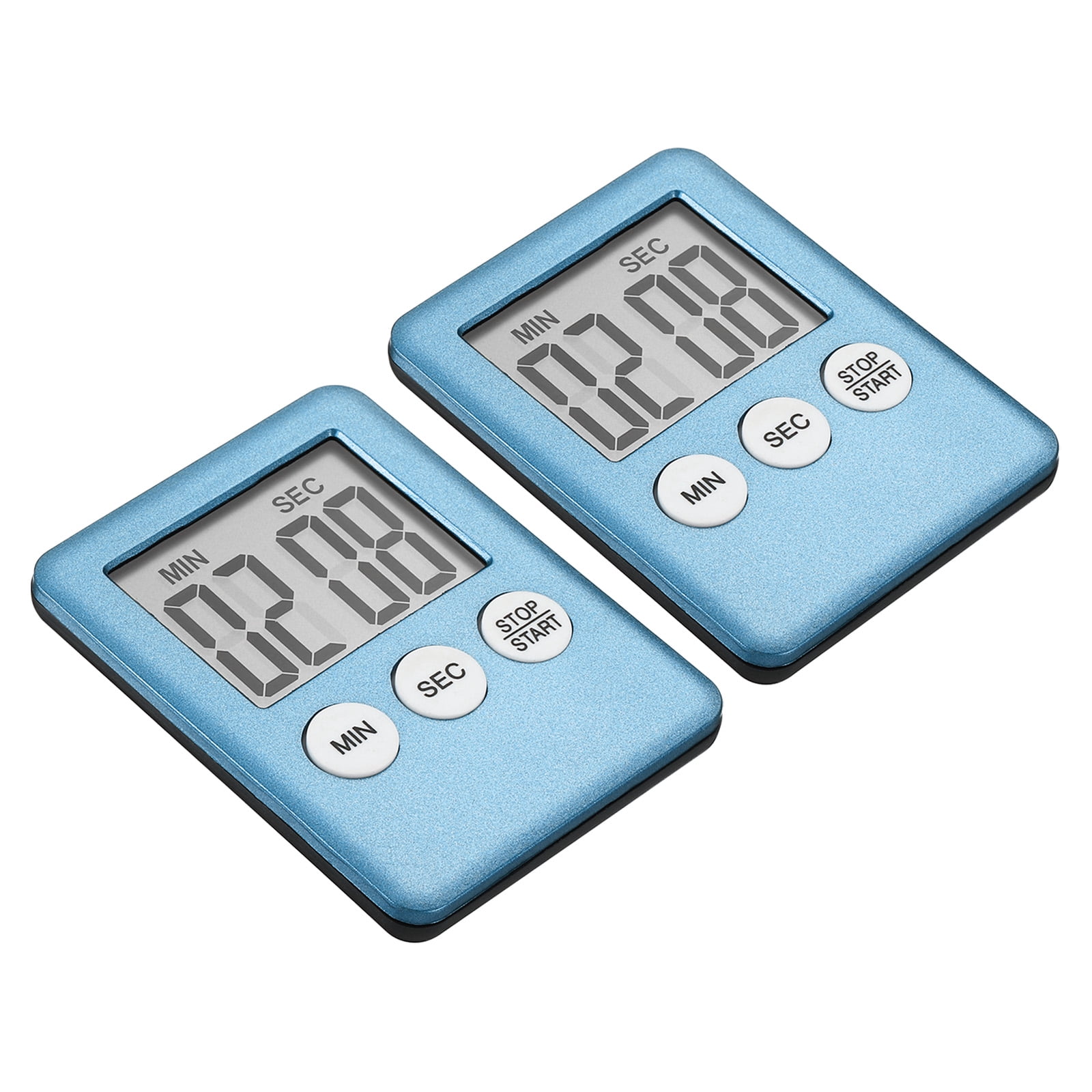 Uxcell Digital Timer,2pack Small Count Down/UP Clock with Magnetic ...