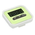 thumbnail image 1 of Uxcell Digital Timer, Small Count Down/ UP Clock  with Magnetic, Big LCD Display Kitchen Timer Green, 1 of 5