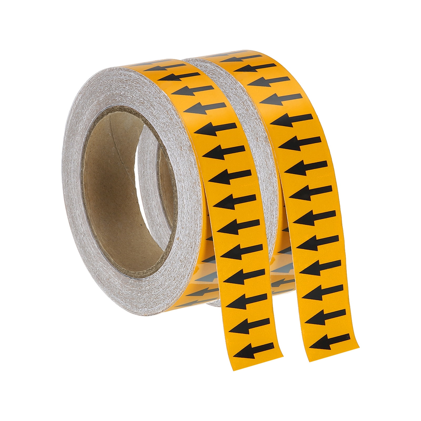 Uxcell Directional Pipe Flow Arrow Adhesive Tape 1-1/5