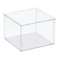 thumbnail image 1 of Uxcell Display Case Acrylic Box Assemble Dustproof Box Showcase for Collectibles, Craft 11.8x11.8x11.8inch, 1 of 6