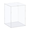 thumbnail image 1 of Uxcell Display Case Box Acrylic Box Dustproof Protection Showcase for Collectibles Storage 6.3x6.3x8.3 Inch, 1 of 5