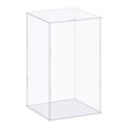 thumbnail image 1 of Uxcell Display Case Box Acrylic Box Transparent Dustproof Protection Showcase 16x16x26cm for Collectibles, 1 of 5