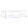 thumbnail image 1 of Uxcell Display Case Box Acrylic Box Transparent Dustproof Protection Showcase 31x11x11cm for Collectibles, 1 of 5