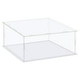 thumbnail image 1 of Uxcell Display Case Box Acrylic Box Transparent Dustproof Protection Showcase 31x31x16cm for Collectibles, 1 of 5