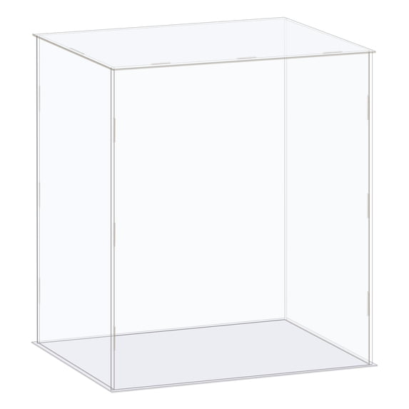 A Case Box Uxcell Display Case Box Acrylic Box Transparent Dustproof Protection ...
