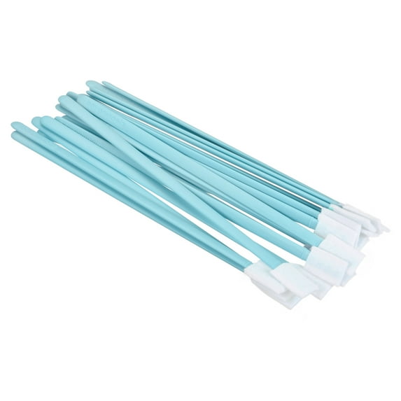 Uxcell Disposable Crevice Cleaning Brush, 100Pcs Toilet Bowl Corner Cleaning Tools Blue
