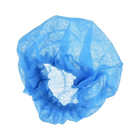 Uxcell Disposable Microphone Cover Mic Windscreen Covers Non-Woven Blue for Handheld Microphone, Pack of 50